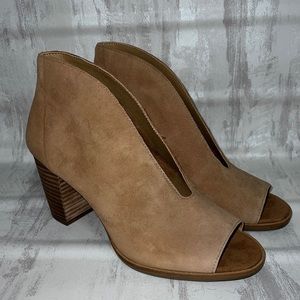 Lucky Brand Suede Open Toe